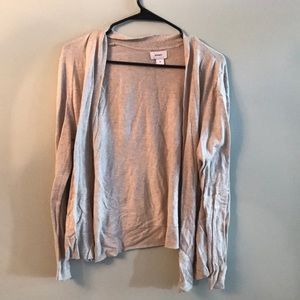 Tan cardigan